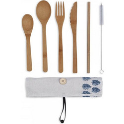 Σετ Μαχαιροπηρουνα Livoo Bamboo Mes134 - LIVOO