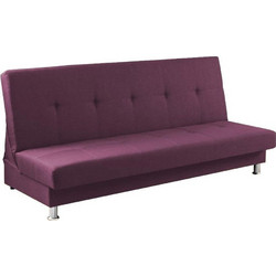 PoliHome Jolio Τριθέσιος Καναπές Κρεβάτι Μωβ 193x56x89cm 16770639