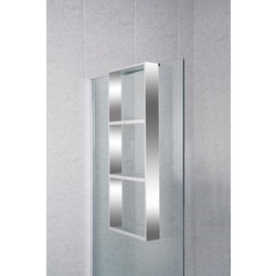 SALTO ΡΑΦΙΕΡΑ ΑΛΟΥΜ BRIGHT SILVER 90*35*8.5-23-9035