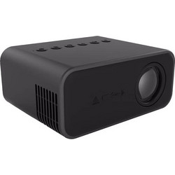 Mini Projector DLP Λάμπας LED - Μαύρο