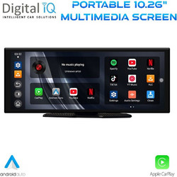 DIGITAL IQ PNA 9950_CPAA (10.26inc) (PORTABLE DVR MULTIMEDIA CARPLAY & ANDROID AUTO with YOUTUBE-NTEFLIX.)