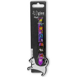 GLEE ΠΕΡΙΛΑΙΜΙΟ ΙΜΑΝΤΑ ΓΑΤΑΣ ΜΕ ΚΟΥΔΟΥΝΑΚΙ PURPLE BOOM XS 1,0cm x 22cm-35cm