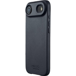 Θήκη iPhone Air MUJJO by Troubadour Full Leather Case Δερμάτινη με MagSafe - Basalt (MUJJO-CL-065-BS)