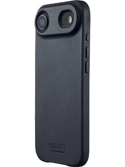 Θήκη iPhone Air MUJJO by Troubadour Full Leather Case Δερμάτινη με MagSafe - Basalt (MUJJO-CL-065-BS)