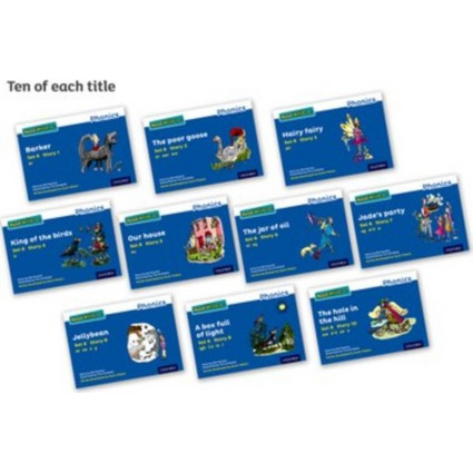 Read Write Inc. Phonics: Blue Set 6 Storybooks Pack of 100 - George E ...