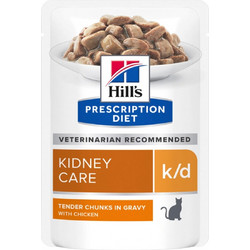 Hill's Prescription Diet Kidney Care k/d with Chicken in Gravy 85gr