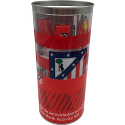 Atletico de Madrid money box set activities 38pcs