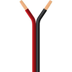 Καλώδιο ηχείων με διατομή 2x2.5mm 20AWG σε μαύρο -κόκκινο χρώμα - 150-20304