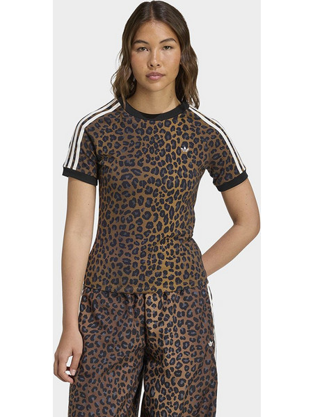 adidas Originals Leopard Cali Γυναικείο T-Shirt JW7304 MULTICOLOR