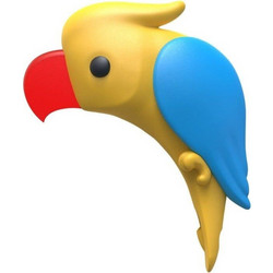 Winkee - Citrus Peeler Parrot - Yellow, Blue, Red