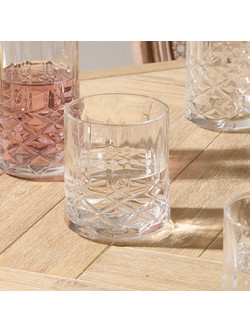 Spitishop Σετ Ποτήρια Νερού Γυάλινα Gaspard 350ml 4τμχ 212304