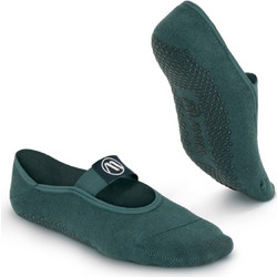 AMILA Γυναικείες Κάλτσες Pilates Yoga Trinity Bellulu 35-38-Teal Green (99859)
