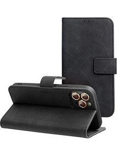 Θήκη Forcell Tender Book για Apple iPhone 17 Pro Flip Cover Black