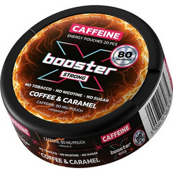 X-Booster Energy Pouches Coffee Caramel 80mg