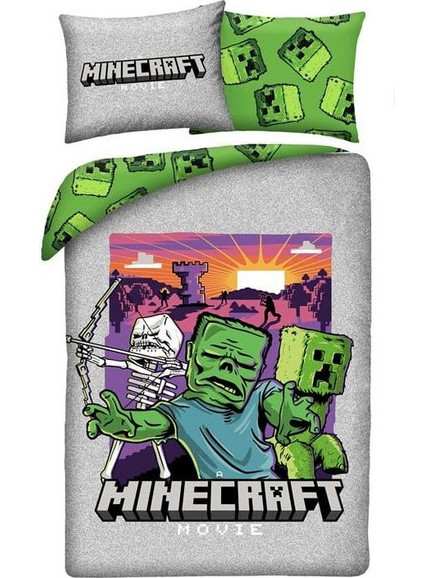 Minecraft Movie Duvet Set Ver. 1 140 x 200 cm / 70 x 90 cm