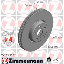 Zimmermann Δισκόπλακα - 150.2936.20