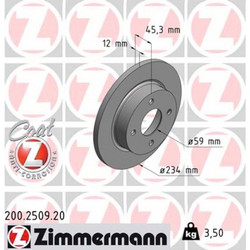 Zimmermann Δισκόπλακα - 200.2509.20