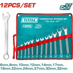 TOTAL ΕΠΑΓΓ ΣΕΤ ΓΕΡΜΑΝΟΠΟΛΥΓΩΝΑ 12ΤΕΜ - 6-32mm THT1022122
