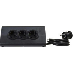 DIY ΠΟΛΥΠP TABLET 3ΣΟΥΚΟ 2USB 1,5M BLACK LEGRAND - 694811