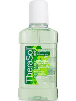 Therasol Med Antibacterial Στοματικό Διάλυμα για Προστασία Ούλων Κατά της Ουλίτιδας & της Περιοδοντίτιδας 250ml