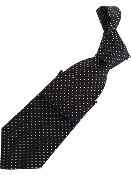 Ανδρική Γραβάτα M3-300.BL-SILK, Nino Venturi Μαύρο