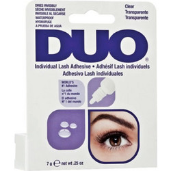 DUO Individual Lash Adhesive - Clear in dropper bottle