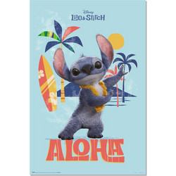 Disney Stitch Live Action Aloha poster