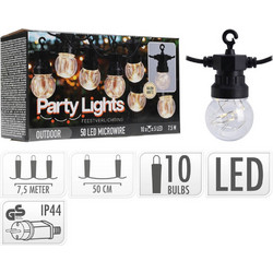 Διακοσμητικός Φωτισμός 10 LED (LE2000010) 7.5 Μέτρα - Θερμό Λευκό - BOX37211 THE NETHERLANDS