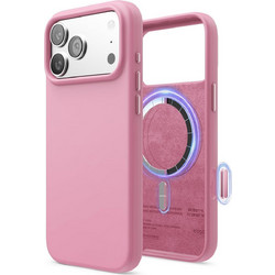 Θήκη iPhone 18 Pro Max / 17 Pro Max Elago Magnetic Silicone Case Premium Σιλικόνης με MagSafe - Hot Pink (ES17MSSC69PRO-HPK)