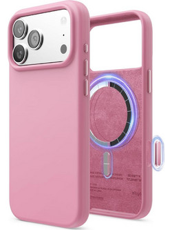 Θήκη iPhone 18 Pro Max / 17 Pro Max Elago Magnetic Silicone Case Premium Σιλικόνης με MagSafe - Hot Pink (ES17MSSC69PRO-HPK)