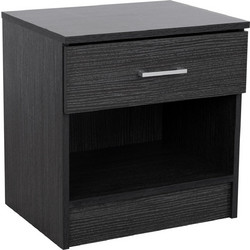 ΚΟΜΟΔΙΝΟ ΜΕ 1 ΣΥΡΤΑΡΙ LANEY ZEBRANO 45x35,5x47Υ εκ. HM2345.02