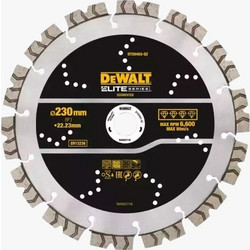 Dewalt DT20462 Διαμαντένιος Δίσκος Κοπής Τμηματοποιημένος 230mm Elite Series