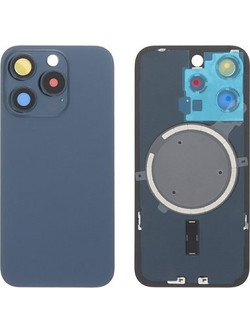Full Back Cover Magsafe Magnet / Πίσω καπάκι Για iPhone 15 Pro Blue Titanium