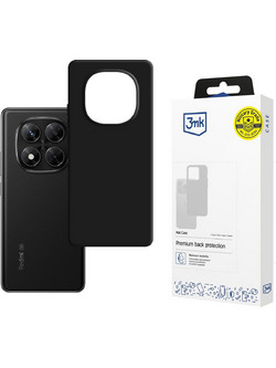 3mk Matt Back Cover Black (Xiaomi Redmi Note 14 Pro 5G / Poco X7 5G)