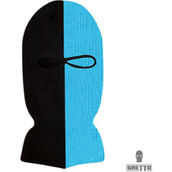 Ghetto New Design Full Face Cover Double Color Blue