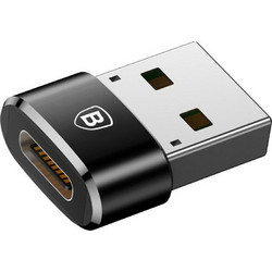 Baseus Μετατροπέας USB-A male σε USB-C female (CAAOTG-01) (BASCAAOTG01)