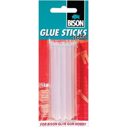 BISON Σιλικόνη GLUE STICS 12x7χιλ. Διάφανη