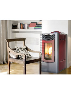 Kalor Alessia Idro Red Σόμπα Pellet Καλοριφέρ 12.46kW