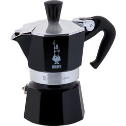 Bialetti 4951 Moka Pot Μπρίκι Espresso 1Cup Μαύρο