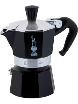 Bialetti 4951 Moka Pot Μπρίκι Espresso 1Cup Μαύρο