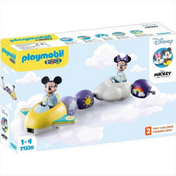 Playmobil 1-2-3 Τρενάκι του Mickey & της Minnie για 1-4 Ετών 71320