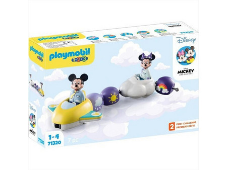 Playmobil 1-2-3 Τρενάκι του Mickey & της Minnie για 1-4 Ετών 71320