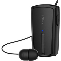 iPro RH120 Ακουστικό Bluetooth In Ear Πέτου Black Gold
