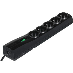 Ever CLASSIC 3m Black 5 AC outlet(s) 250 V - (T/LZ09-CLA030/0000)