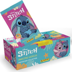 DISNEY - Stitch - Panini Display 24 Packets 5 Photo cards