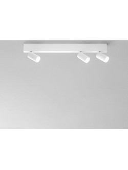 Luce Τριπλό Σποτ σε Λευκό Χρώμα LED-ORIENTED-4-BCO 8031414923311