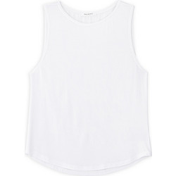 Philosophy άσπρο lyocell cropped top