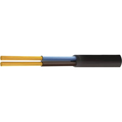 ΚΑΛΩΔΙΟ ΗΛΕΚΤΡΟΛΟΓΙΚΟ ΕΥΚΑΜΠΤΟ H05VVF 3X1.5mm ΜΑΥΡΟ 50m TOP (ΣΕΤ ΜΕ 100)
