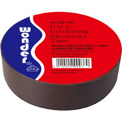 ΤΑΙΝΙΑ ΜΟΝΩΤΙΚΗ PVC 0.13X19X20Y ΚΑΦΕ K1ZA0 WND (ΣΕΤ ΜΕ 36)