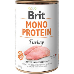 Brit Mono Protein Adult with Turkey 400gr
